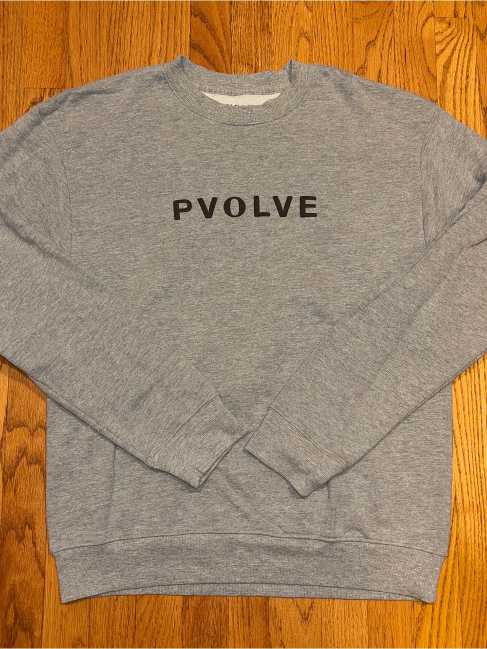 PVOLVE Sweatshirt Crewneck Grey Size Medium